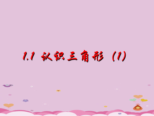 浙教版初中数学八年级上 1.1  认识三角形  课件  _9优质课件PPT