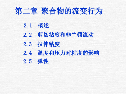 高分子成型工艺第二章.pptx