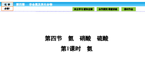 高中化学(人教版)必修1课件：第四章 非金属及其化合物 4.4.1