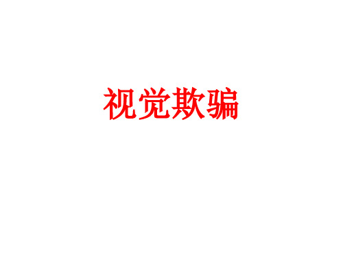 视觉欺骗