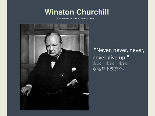 Winston_Churchill丘吉尔中英文简介