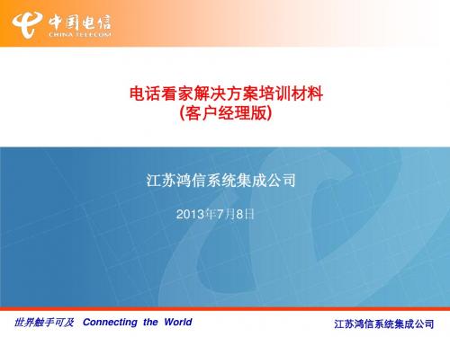 电话看家方案