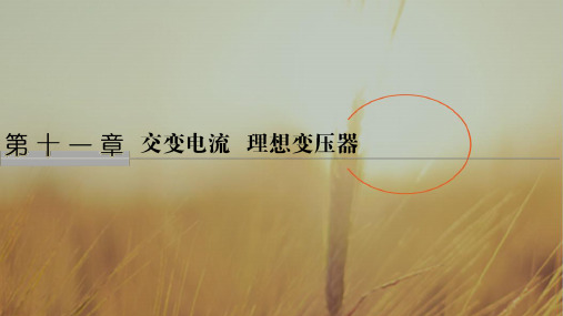 2019版高考物理江苏专用大一轮复习课件：第十一章 交变电流 理想变压器 基础课1 精品