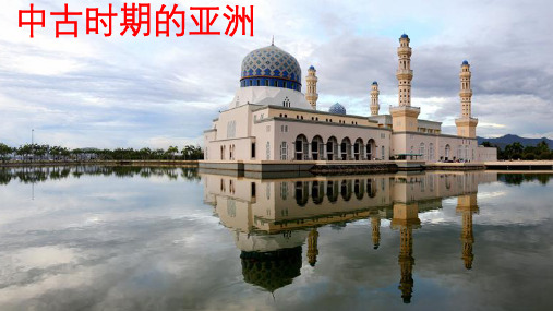 2020-2021学年人教统编版必修一下册中古时期的亚洲精品课件