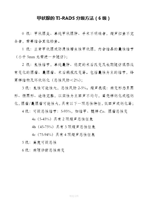 甲状腺分级