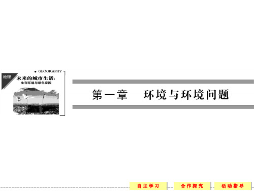 人教版高中地理选修六1.1《我们周围的环境》ppt精品课件