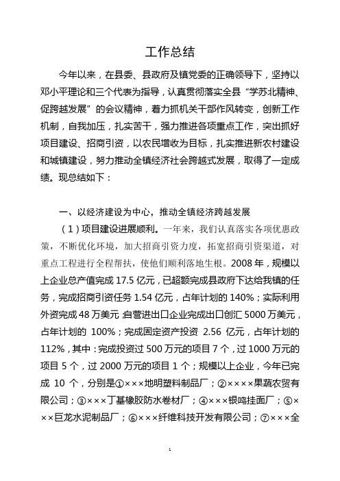2008年工作总结2