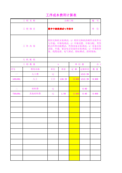 5302.07数字中继线调试-1号信令