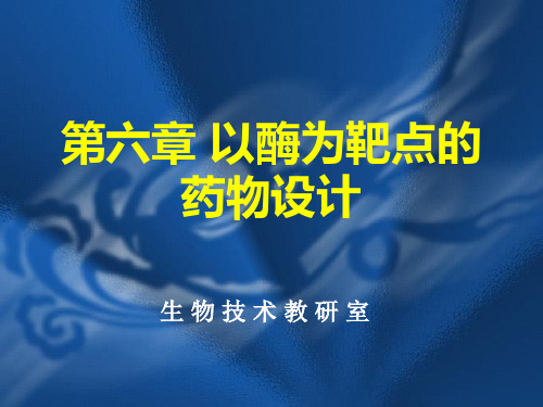 06 第六章 以酶为靶点的药物设计
