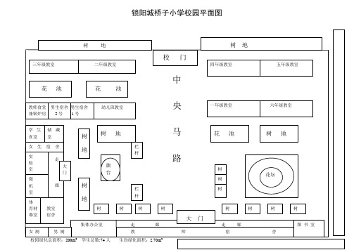 小学平面图