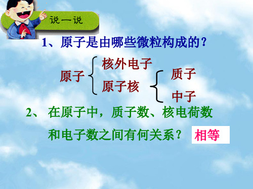 原子核外电子排布的初步知识