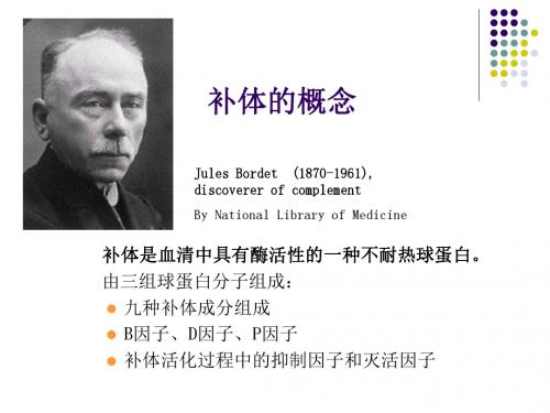 补体测定和补体结合实验PPT课件