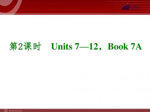 Units 7—12 Because it's fun