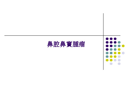鼻颅底肿瘤课件