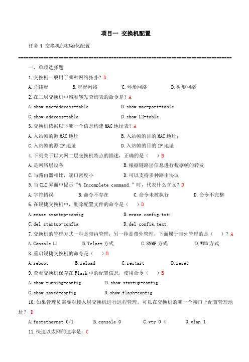 RCNA考证题库1