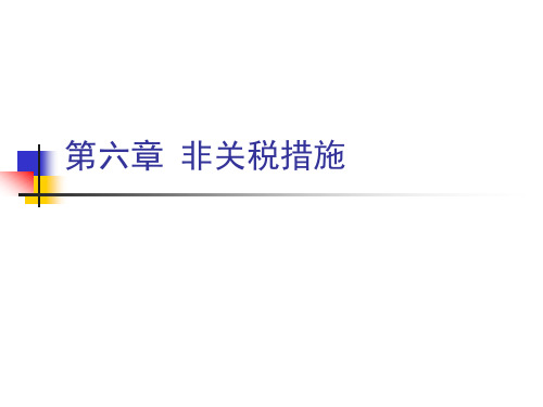 _非关税措施