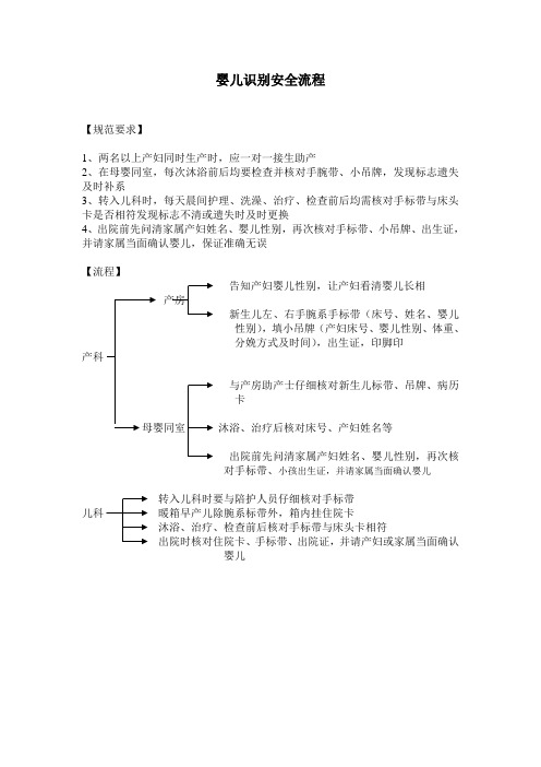 婴儿识别安全流程