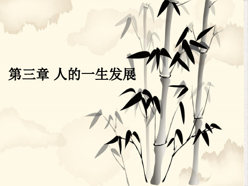 普通心理学人的发展复习ppt新版