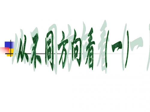 从不同方向看 ppt课件6