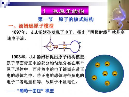 04 氢原子核式结构和波尔理论