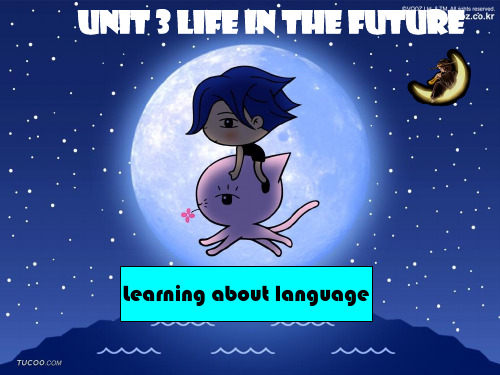 人教高中新课标必修5课件 Unit3 using language 上学期(通用)