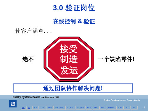 QSB验证岗位