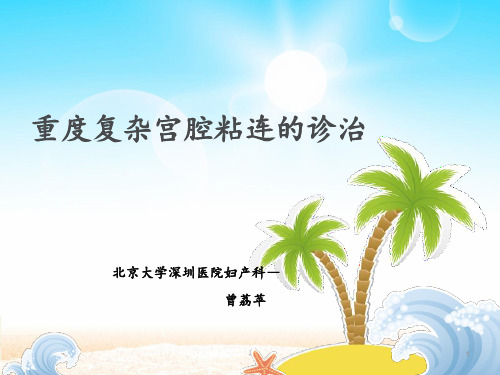 重度宫腔粘连的诊治素材PPT课件