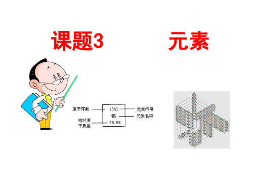 九年级化学全册 第三章 第3节 组成物质的化学元素教学课件