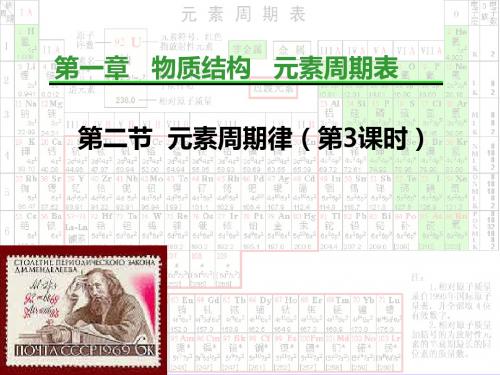 元素周期律PPT课件16 人教课标版
