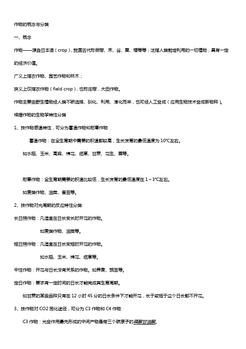 作物学加强版