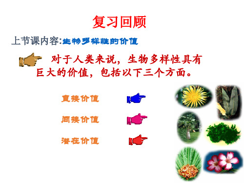15.2 保护生物多样性的艰巨使命