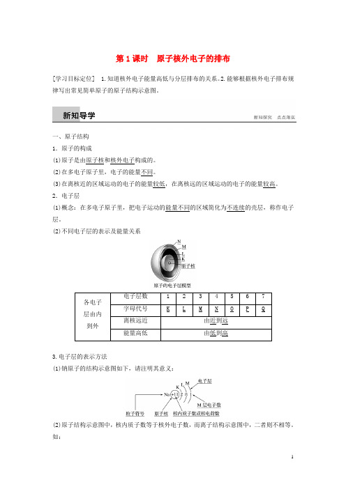 高中化学 专题1 微观结构与物质的多样性 第1单元 原子