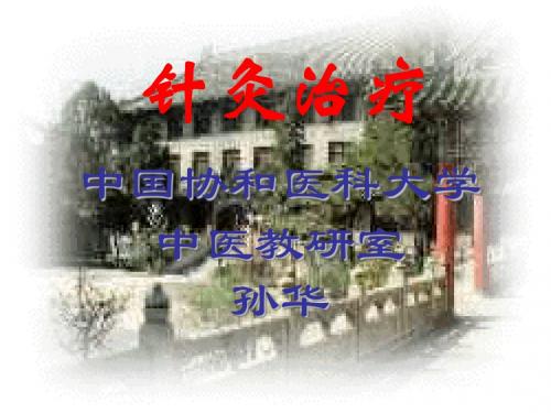 中国协和医科大学中医教研室孙华