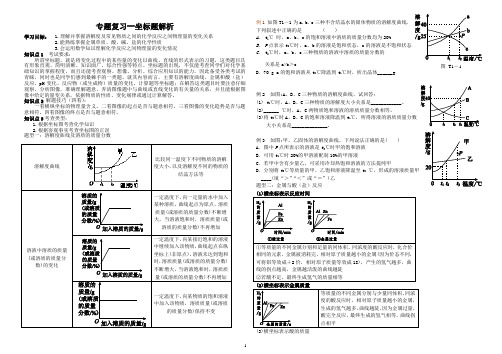 人教版(五四学制)九年级化学全册专题复习--坐标题解析教案