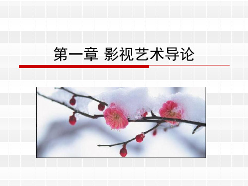第一章影视艺术导论