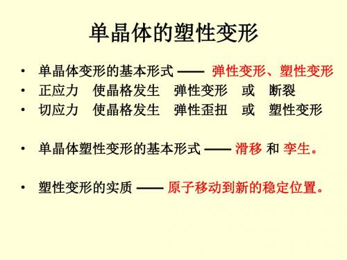 最新2019-工程材料第二章23-PPT课件