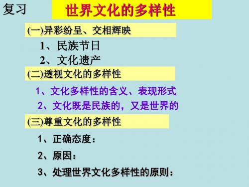文化在交流中传播PPT课件20 人教课标版