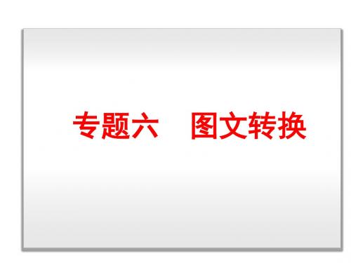 (6)2017年高考一轮复习、语用、图文转换