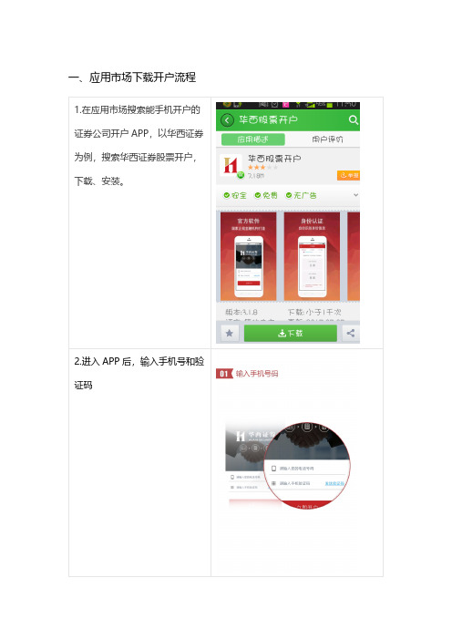 【VIP专享】华西证券手机快捷开户操作手册