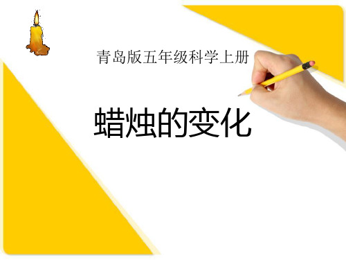 《蜡烛的变化》(1)PPT课件 图文