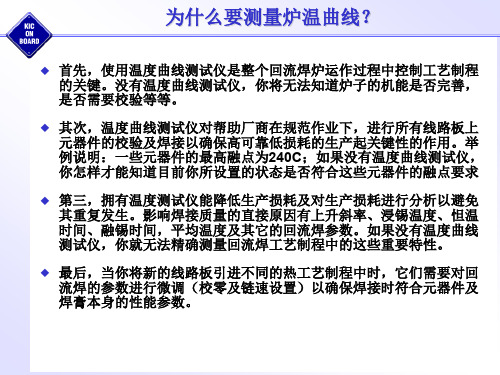如何管控炉温曲线(ppt文档)