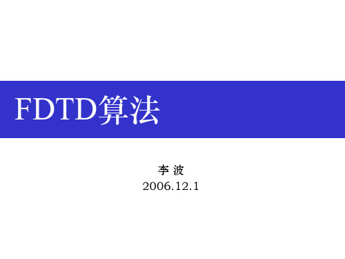 FDTD算法