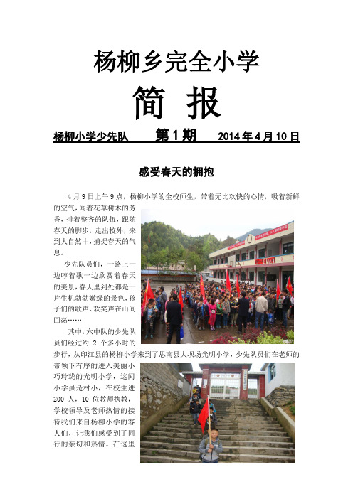 感受春天的拥抱