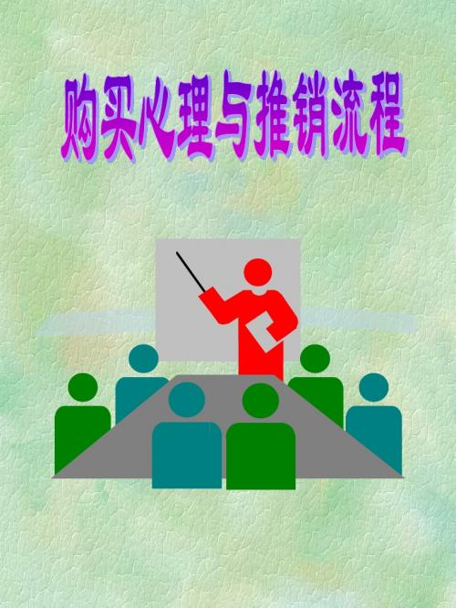 购买心理与推销流程11页