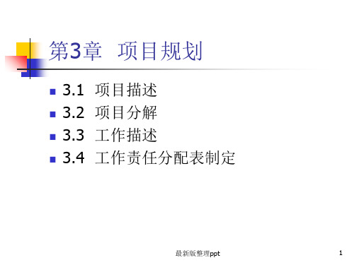第3章__项目规划ppt课件