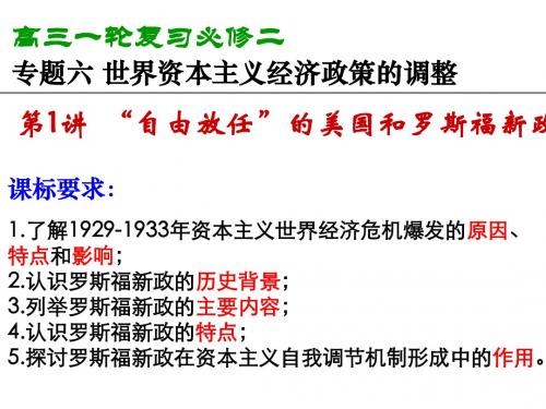 世界资本主义经济政策的调整讲义(PPT 45张)
