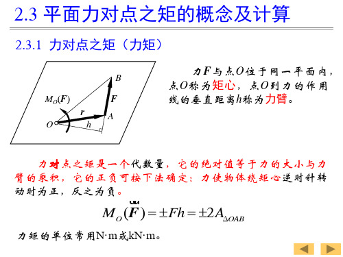 (3)平面力偶系讲解