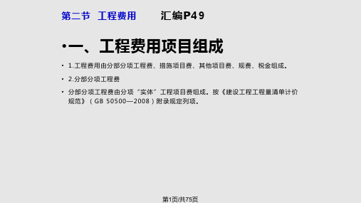 青岛清单计价汇编交底PPT课件