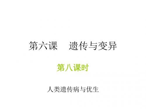高二生物人类遗传病与优生(新编2019)