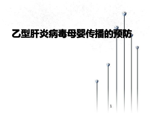 乙肝母婴传播预防 ppt课件